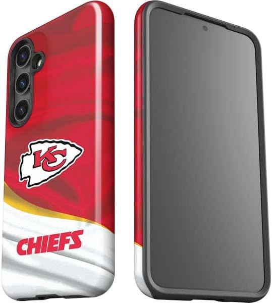 Skinit Impact Phone Case Compatible with Galaxy S24 Plus - Officially Licensed NFL Kansas City Chiefs Design