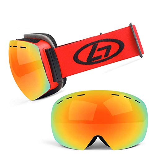 Lunettes de ski et snowboard JIA JIA interchangeables pour hommes et femmes