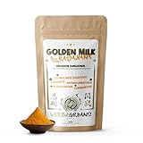 GOLDEN MILK - LECHE DORADA | RASAYANA | Infusión funcional 100% especias naturales | Rinde de 16 a 30 tazas | 60 g.