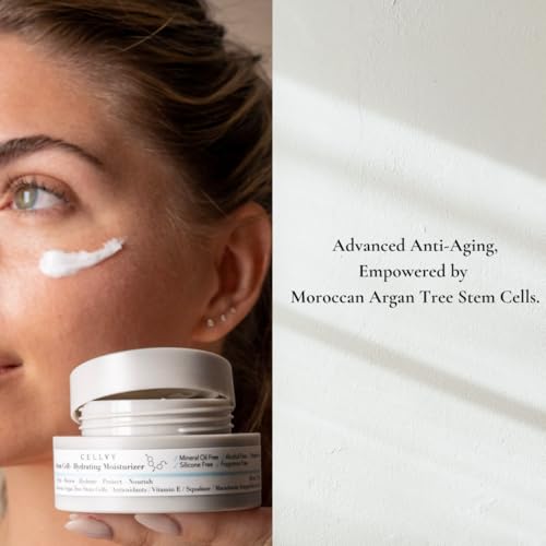 CELLVY Stem Cell + Hydrating Moisturizer and Toner Serum with Hyaluronic Acid, Squalane, Antioxidants & Plant Stem Cells for Anti-Aging and Firming