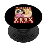 Photo Gallery maglietta vintage per 20° compleanno 2002 made da donna 20 anni popsockets popgrip intercambiabile Photo Gallery maglietta vintage per 20° compleanno 2002 made da donna 20 anni popsockets popgrip intercambiabile