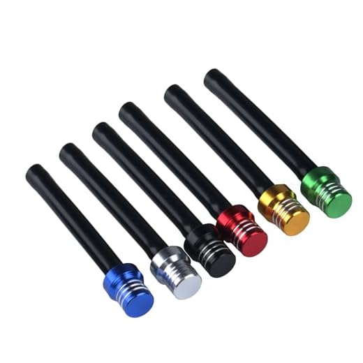 6 pcs Motorcycle Breather Hose Gas Fuel Tank Cap Vent