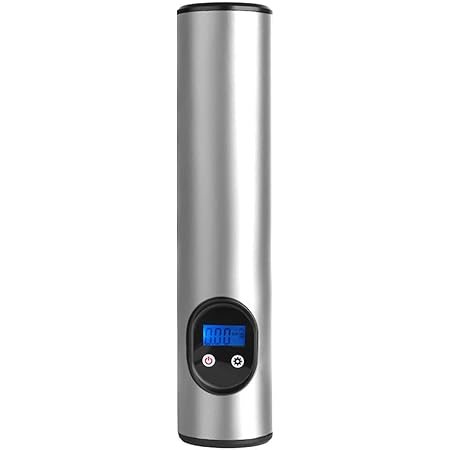 Amazon Gamerking電動ポータブルエアコンプレッサーミニポンプ 自転車usb充電式 エアコンプレッサー 小型エアポンプ12v 応急用 自転車や車タイヤの空気入れ Lcd表示電気タイヤのインフレーター Usb充電ワイヤレススマートカーエアポンプ 表示 Ledライト付き 00mah