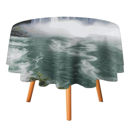 Nappe ronde de 177,8 x 177,8 cm grand format imprimé - 2