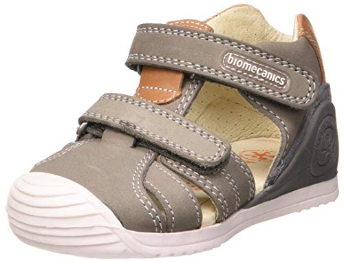 Biomecanics 202144, Sandalias, Gris (Marengo (Nobuck) B), 24 EU