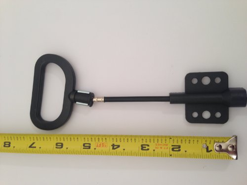 ProFurnitureParts Recliner Cable D-Ring Release Long Handle (7") -Exposed Length 4.75" with Spring- Total Overall Length 44.75" - Thumbnail 3