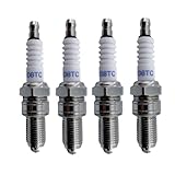 4 Pack D8TC Spark Plug Replace NGK 2120 D8EA for 125cc 150cc 200cc 250cc 4 Stroke Engine ATV