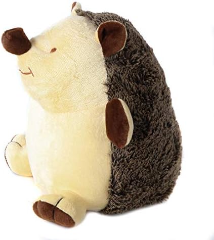 Lily’s Home Cute Decorative Hedgehog Weighted Interior Door Stopper, Compact with Soft Fabric Design
