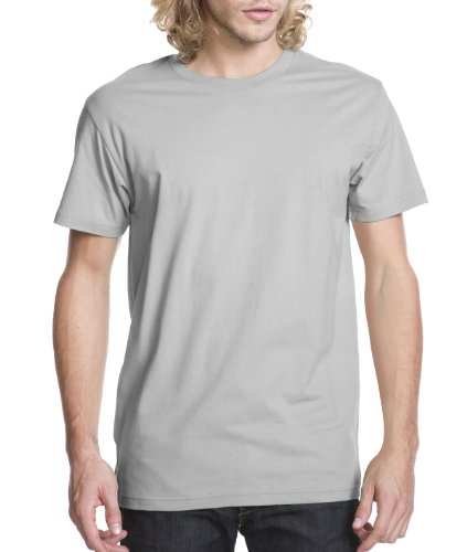 Next Level T Shirt 3600 Premium Fitted Short-Sleeved Shirt Men’s Crew - Grey - XXXL