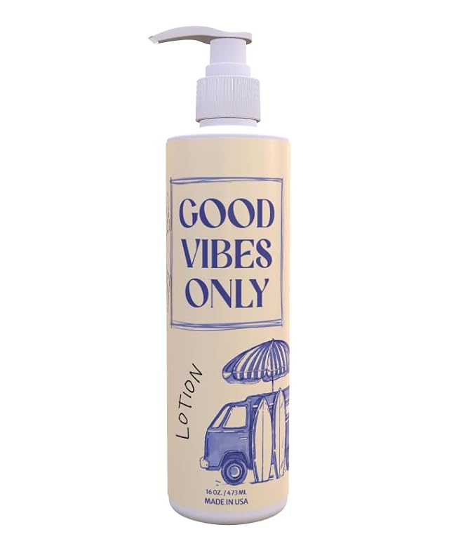 Inspirational Lotion Yellow Positive Message Fresh Green Tea Lemon Scent 12 Pack 16 oz Pump Bottle Boho Fun