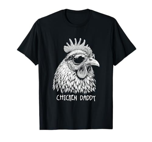 Gráfico Chicken Daddy, Chicken Farmer Father Camiseta