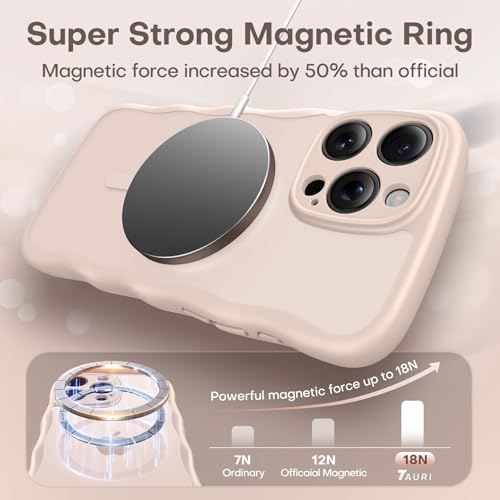 Coque iPhone 16 Pro antichoc compatible MagSafe avec protection objectif total pour filles