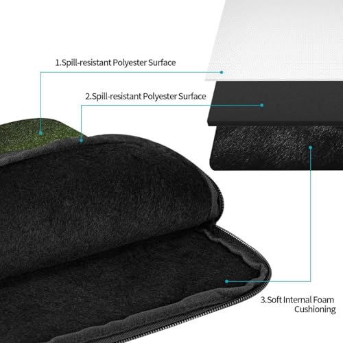 Funda para laptop de 15 pulgadas, cubierta protectora resistente miniatura 3