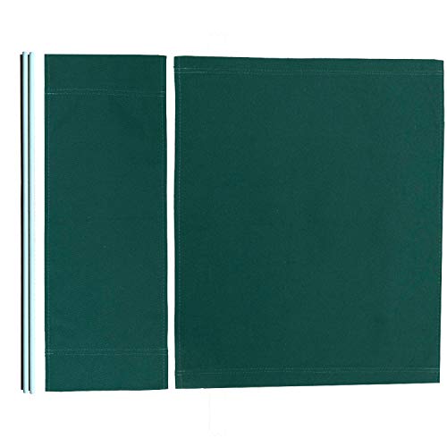 Tbacw 1 Set (3Pcs) Director Chair Canvas Replacement Cover Canvas Covers (With Fiberglass Director Chair Stick) For Directors Chairs Director Chair Replacement Canvas (Green) #TOP3