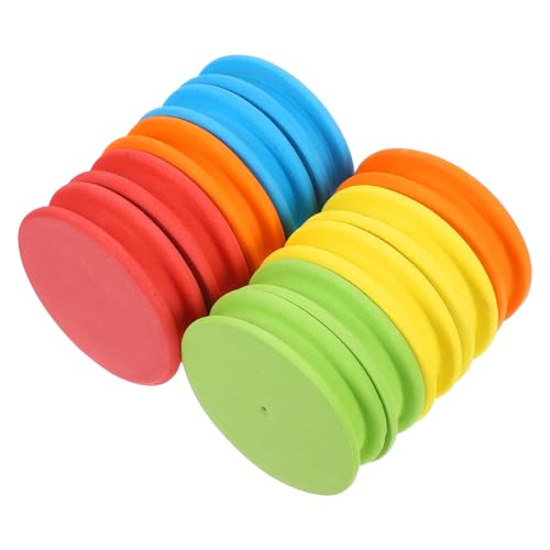 Hemoton 10pcs Eva Foam Fishing Line Spools Durable Winding Boards for Fishing Line Storage