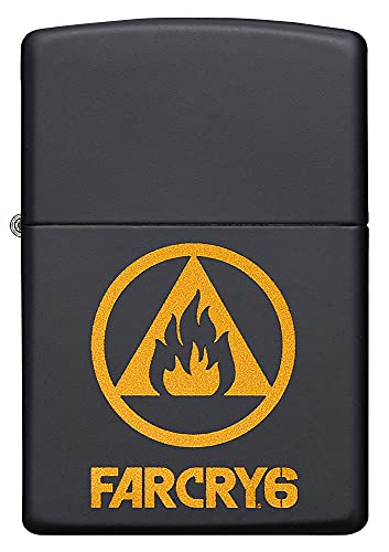 Encendedor Zippo Far Cry 6 Logo Negro Mate miniatura 2