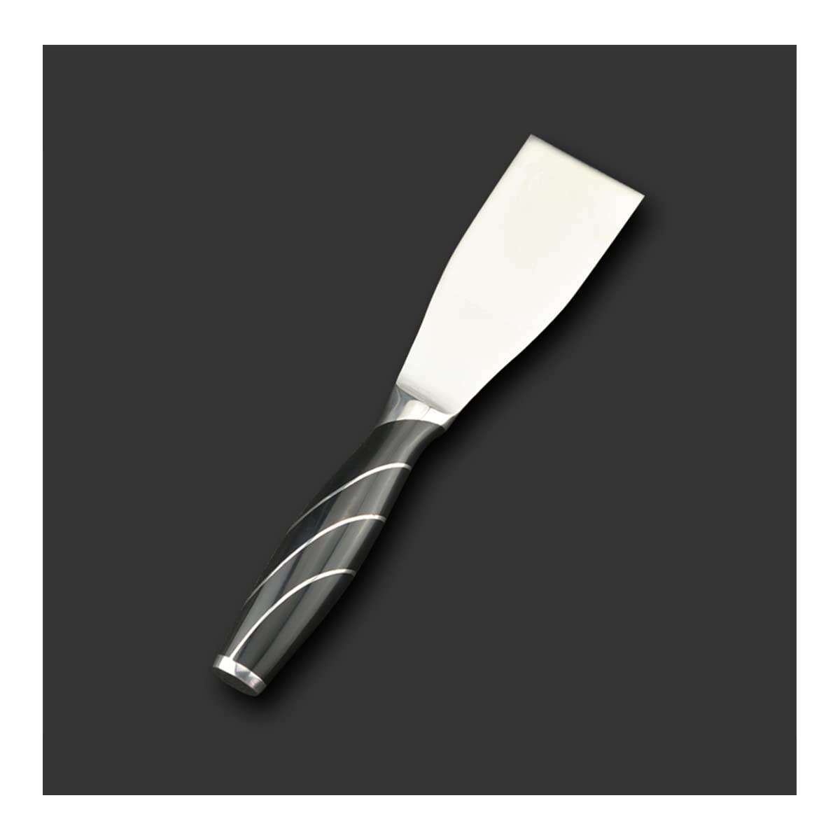 Espátula, espátula for masilla, espátulas for masilla, herramientas raspadoras de metal de acero inoxidable, utilizadas for quitar pintura de pared y papel tapiz, 4 pulgadas(2inch)