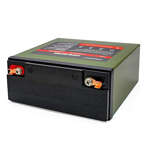 HAKADI 12V 24Ah Lifepo4-Batterij Oplaadbare Batterij Lithium-Ijzerfosfaatbatterij 3000+ Deep Cycle-Batterij Met Oplader… - Afbeelding 3