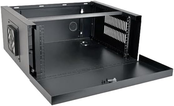 TRIPP LITE 5U Security DVR Lockbox Rack Enclosure 60lb Capacity, Black (SRDVRLB)