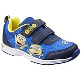 Leomil Kinder Minions Klettverschluss Trainers (26 EU) (Blau/Gelb)