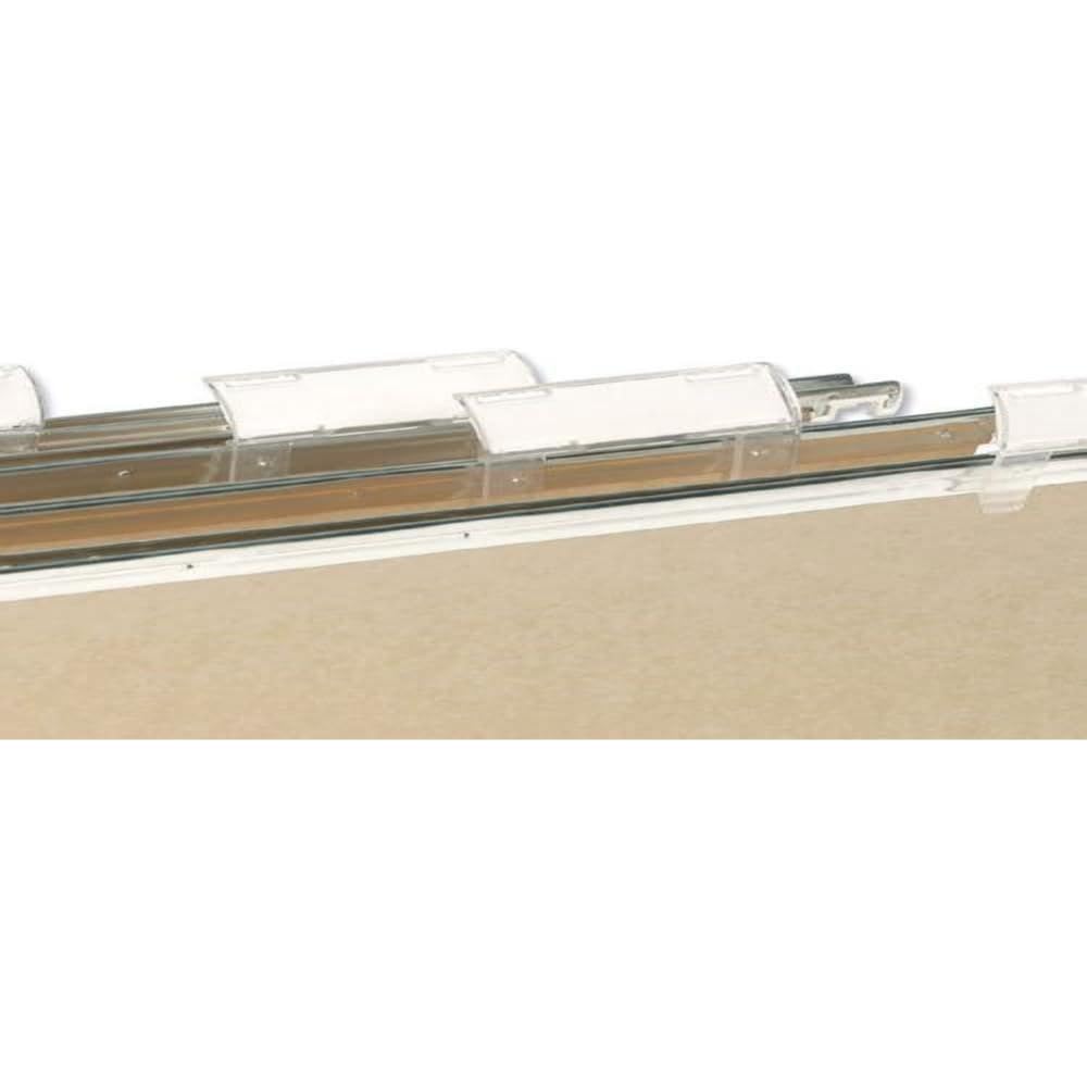 Elba Replacement Tabs for A4 Suspension Files, Rigid Plastic - Clear (Pack 50)