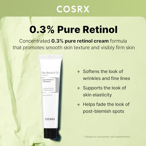 COSRX Retinol 0.3% Cream, Anti-Aging Eye & Neck Cream (0.67 fl.oz) - image 2