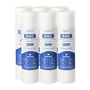 Locofiltr SGC Wasserfilterkartusche, 6 Stück