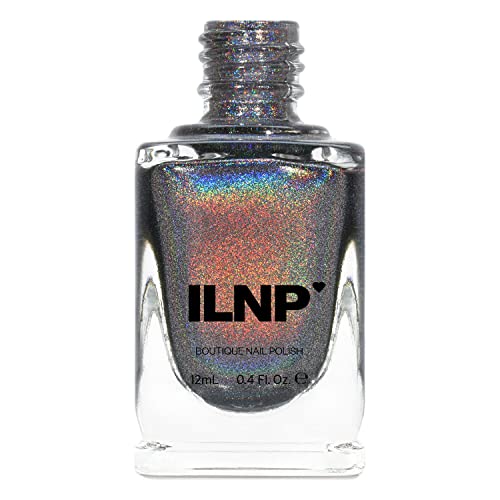 Image of ILNP Sticks And Stones - Gauntlet Grey Ultra Holographic Nail Polish
