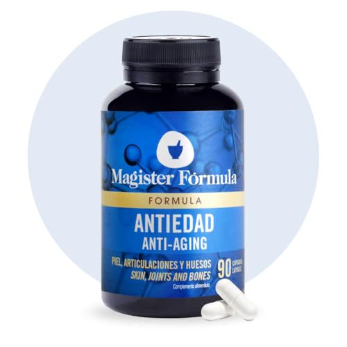 Colageno Hidrolizado Puro + Acido Hialurónico + Vitamina C y A + Selenio + Q10 + Resveratrol| 90 cápsulas de Marine Collagen | Piel, Articulaciones y Huesos | Péptidos de Colágeno Marino Puro