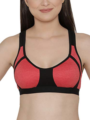 Clovia Women’s Cotton Rich Solid Non-Padded Full Cup Wire Free Everyday Bra In Pink For Rs. 163 @ 73 %