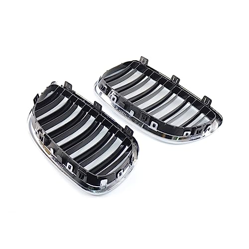 Rejilla frontal negro brillante para parachoques de modelos E92 y E93 Coupe de 2006 a 2007 6