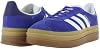 adidas Gazelle Bold para mujer, talla 8, color: azul/blanco/marrón-azul 8