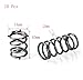 Compression Springs, Industrial Springs, 10 Pcs Spring Steel 2 x 14 45 mm, Wire Diameter OD Length(2 x 14 x 70 mm)
