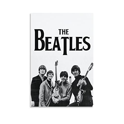 NAZARR Poster décoratif classique The Beatles sur toile, affiches murales et image d’art – Décoration moderne pour… - Les Beatles, Paul McCartney, John Lennon, RIngo Starr, George Harrison NAZARR Poster décoratif classique The Beatles sur toile, affiches murales et image d'art - Décoration moderne pour…