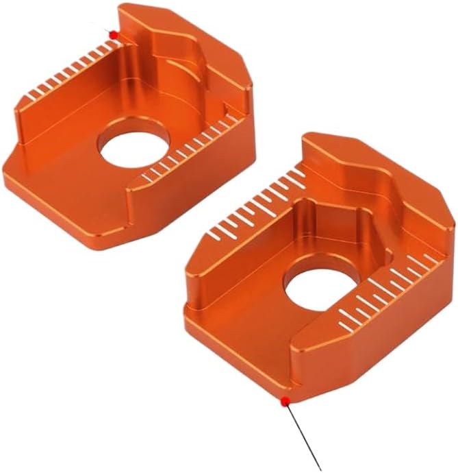 CNC Rear Chain Adjuster Axle Block Compatible With SX65 1998 1999 2000 2001 2002 2003 2004 2005 2006 2007 2008 2009 2010 2011 2012 2013 2014 2015