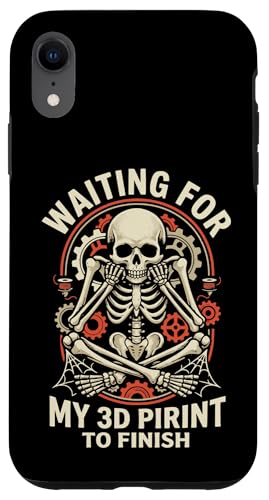 Waiting For My 3D�v�����g����������ʔ������[�J�[�f�U�C�� �X�}�z�P�[�X iPhone XR �p