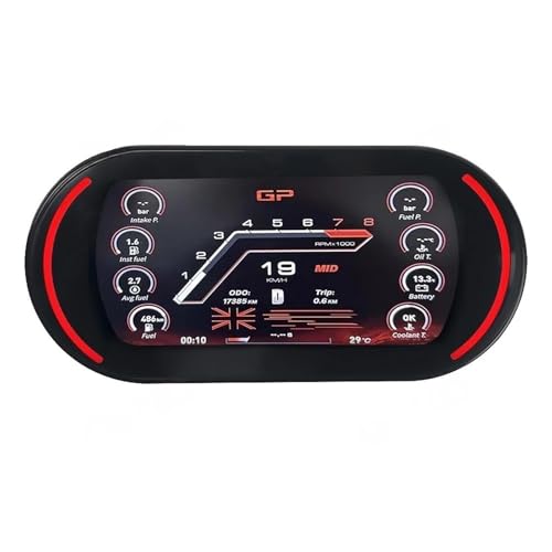 BMW Mini Cooper 2014-2023 計器クラスター スピードメーター マルチメディア対応 車用 LCD デジタルダッシュボードパネル