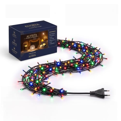 ALVISTA 15 Meter 60 LED Decorative String Fairy Rice Lights for Home Decoration Indoor and Outdoor Decoration Lights, Festival, Party, Garden, Wedding (Multicolor)(Pack of 1)