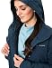 VAUDE Cyclist II gefütterter Parka für Damen – Gefütterter Wintermantel fürs Radfahren, wasserdichte & atmungsaktive Damen Winterjacke mit 2-Wege-Reißverschluss – ideal für den Winter