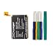 Cameron sino 1000mAh Li-Polymer Replacement 616-0621 LIS1495APPCC Rechargeable Battery For Apple iPod Touch 5 5th Generation With Tools Kit