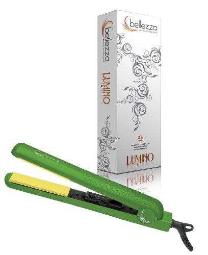 NEW Bellezza Pro Series 1 1/4 Inch 1.25 Green Flat Iron (BZA-125G) by Cortex