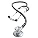 ADC 647BK Lightweight Stethoscope , Black BK