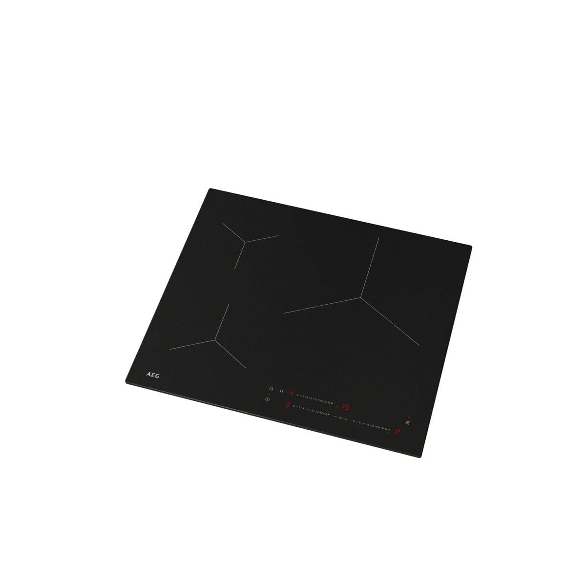 AEG TO63IV00IB Placa de Inducción, 60 cm, 3 Zonas de Cocción, Zona Paella, Sistema Hob2Hood, Función PowerBoost y Pausa, Controles Deslizantes Independientes, Temporizador Individual, Sin Marco, Negro — view 7