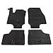 Produktbild Festnight- Autofußmatten Set 4-TLG. Automatte Auto Fußmatten Gummi Fahrermatte Schwarz Autozubehör für Opel Astra G (1998-2003)