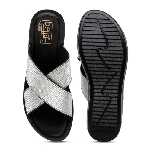 Image of BELLA by Labella Women's Fashion Platform Slip-On Sandal - Comfortable, Lightweight, Slip-Resistant, Breathable - Ideal for Casual and Office Wear