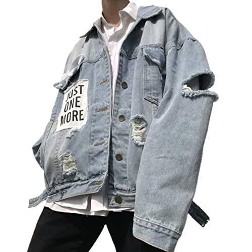 Veste en jean pour hommes coupe slim fit pour le printemps et l automne