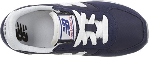 New Balance Kid's 220 V1 Sneaker, Navy/White, 4.5 Youth / 6.0 -Women3