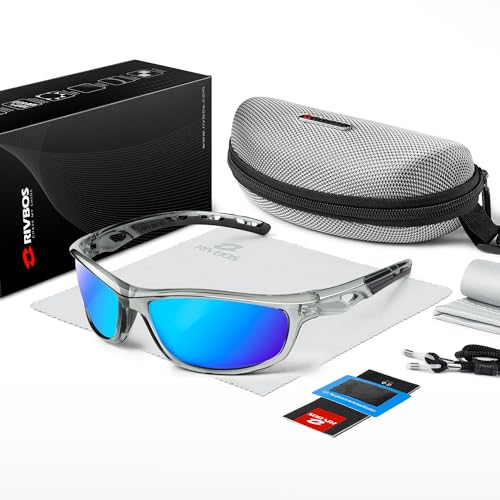 Image of RIVBOS Sunglasses for Men Women Polarized UV Protection Sports Fishing Driving Shades Cycling RB833