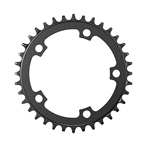Generic Narrow Wide 110Mm Bcd Chainring For Road Bike Bicycle 36T 38T 40T 42T 44T 46T 48T 50T 52T Cnc Machined Alloy Fits 7 To 12 Speed Chains (38 Tooth), Black #TOP1