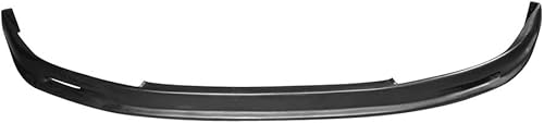 Miniatura 6 de IKON MOTORSPORTS, Borde de parachoques delantero compatible con Honda Civic Hatchback y Coupe 1992-1995 de 2 puertas, color negro sin pintar estilo